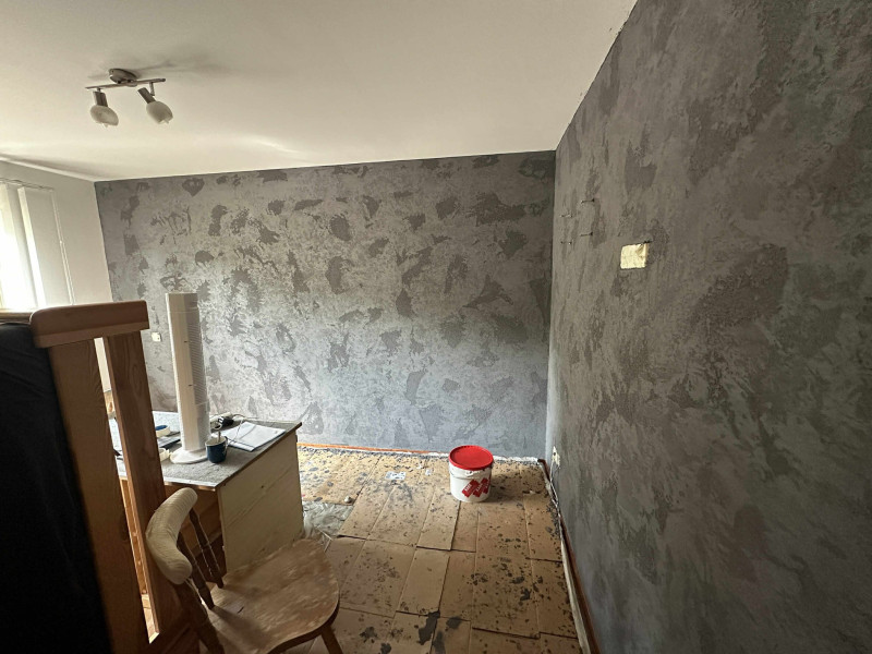 Aplikace betonové stěrky